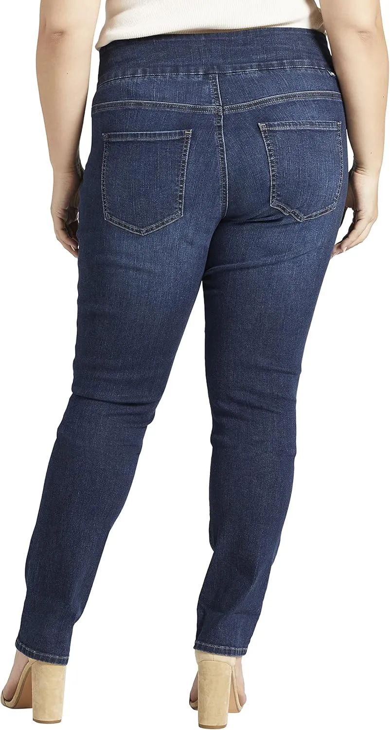Jag Jeans Women's Plus Size Nora Mid Rise Skinny Pull-on Jeans