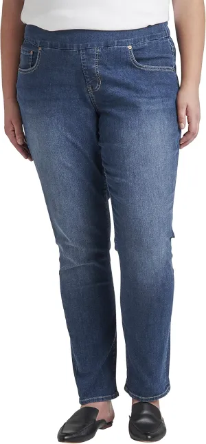 Jag Jeans Women's Plus Size Nora Mid Rise Skinny Pull-on Jeans