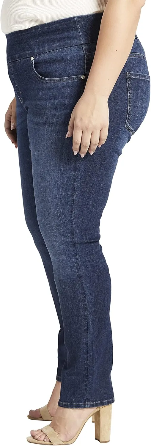 Jag Jeans Women's Plus Size Nora Mid Rise Skinny Pull-on Jeans