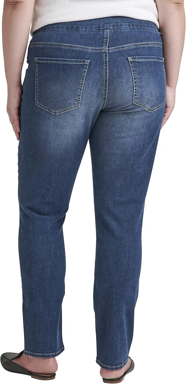 Jag Jeans Women's Plus Size Nora Mid Rise Skinny Pull-on Jeans