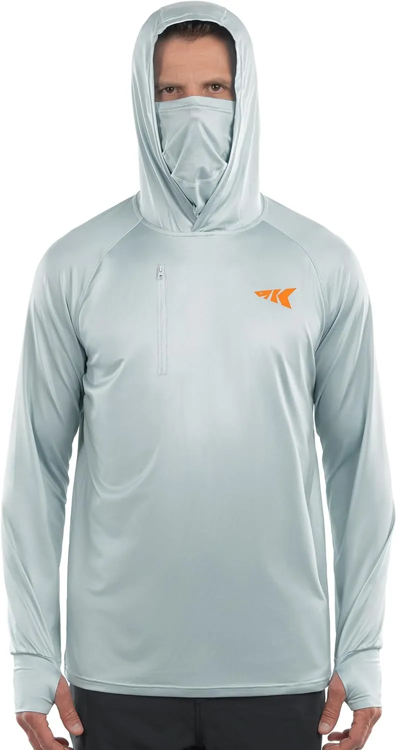 KastKing Sun Tamer Performance Fishing Hoodie, UPF 50 Sun Protection Shirt, Built-in Neck Gaiter, HYDROCOOLING Cooling Fabric