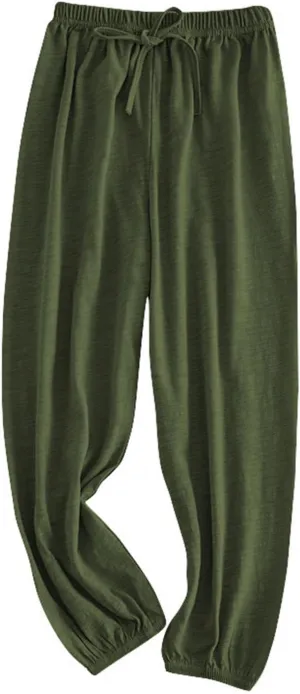 Kids Baggy Pants Toddler Straight Wide Leg Pants Loose Casual Joggers Boy Girl Cotton Solid Color Breathable Sweatpants
