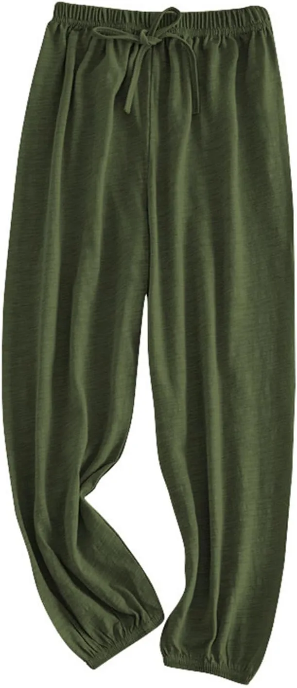 Kids Baggy Pants Toddler Straight Wide Leg Pants Loose Casual Joggers Boy Girl Cotton Solid Color Breathable Sweatpants