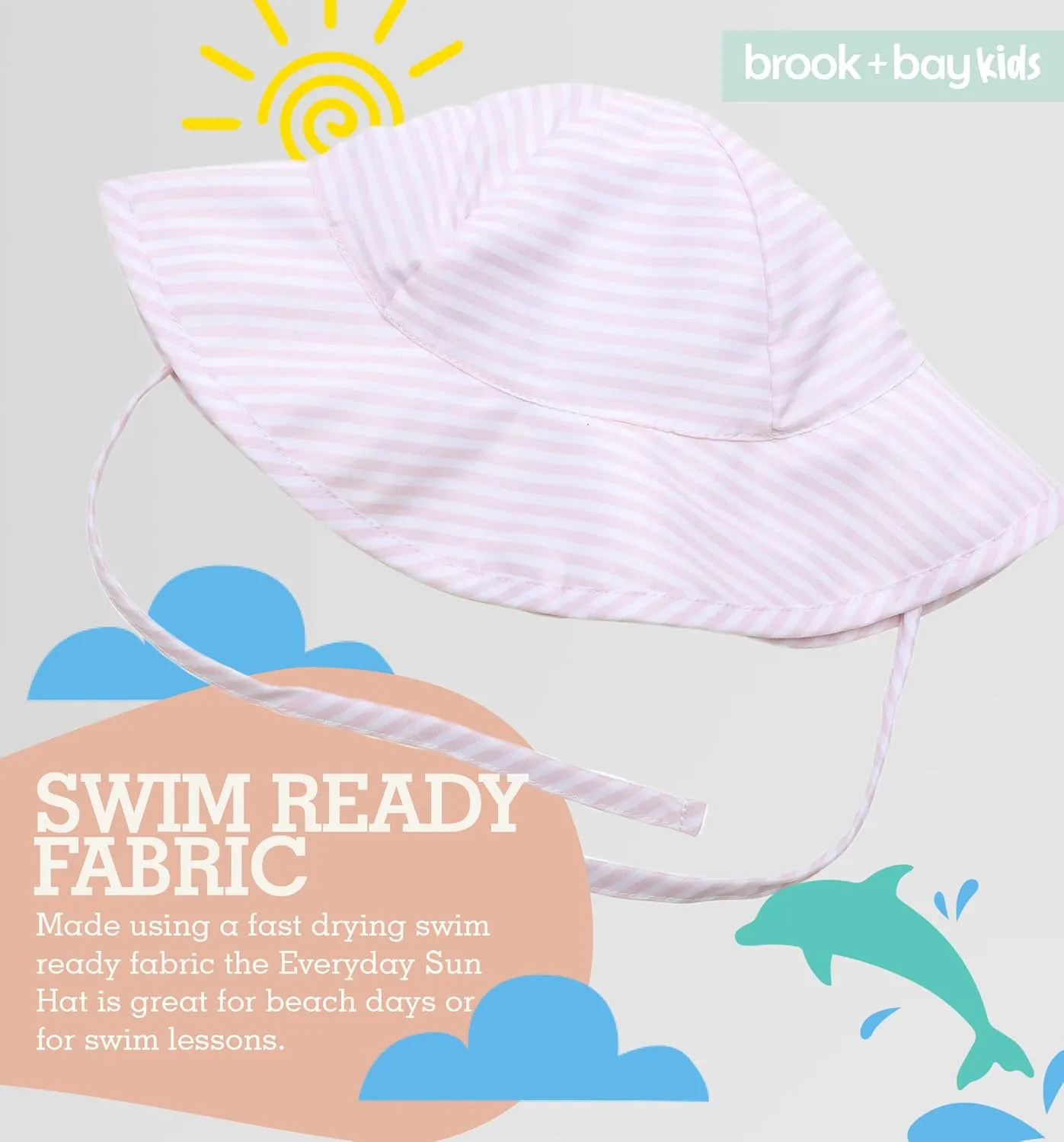 Kids Sun Hat - Toddler Beach Hat, Girls Sun Hat, Sun Hat Toddler, Kids Beach Hat - Kids Sun Hat Boys & Girls with Wide Brim