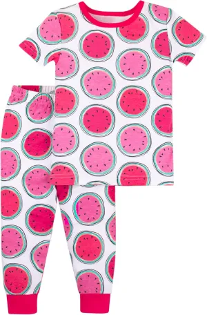 Lamaze Baby Girls' Short Sleeve Tight Fit Sleepwear