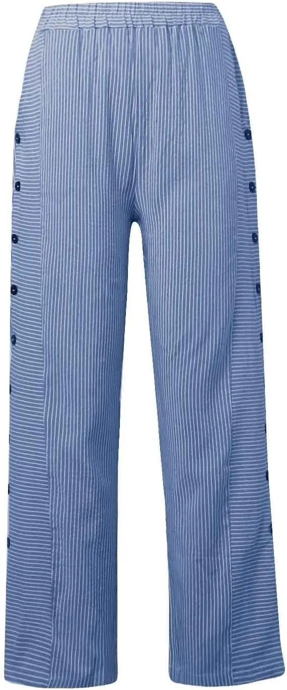 Linen Pants for Women, Peasant Pants Casual Straight Leg Linen Breathable Lounge