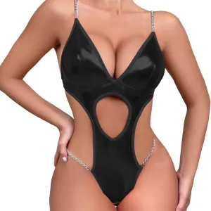 Lingerie for Women Naughty Mesh Underwire 3Pc Bodysuit Teddy Lingerie Bodysuit Lace Smock Body