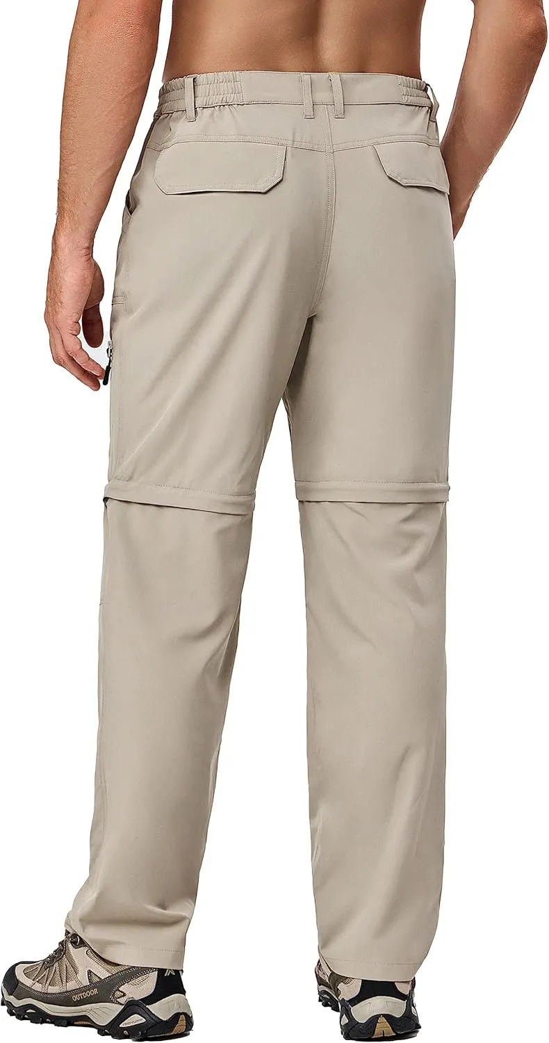 Little Donkey Andy Men's Stretch Convertible Pants Zip-Off Lightweight Quick-Dry Hiking Fishing Travel Pants