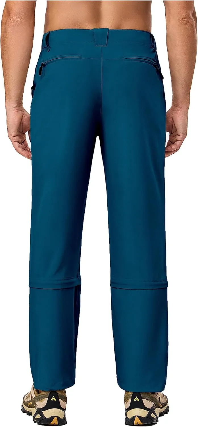 Little Donkey Andy Men's Stretch Convertible Pants Zip-Off Lightweight Quick-Dry Hiking Fishing Travel Pants