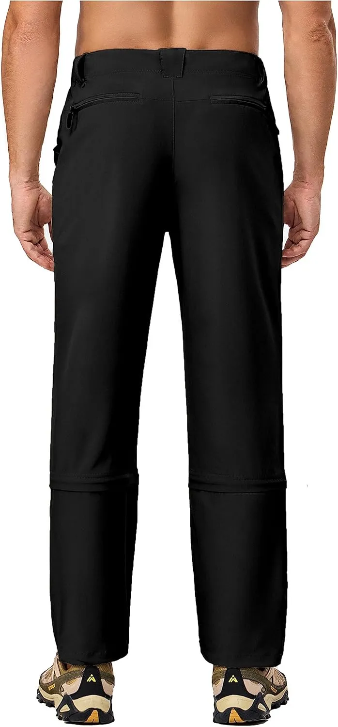 Little Donkey Andy Men's Stretch Convertible Pants Zip-Off Lightweight Quick-Dry Hiking Fishing Travel Pants