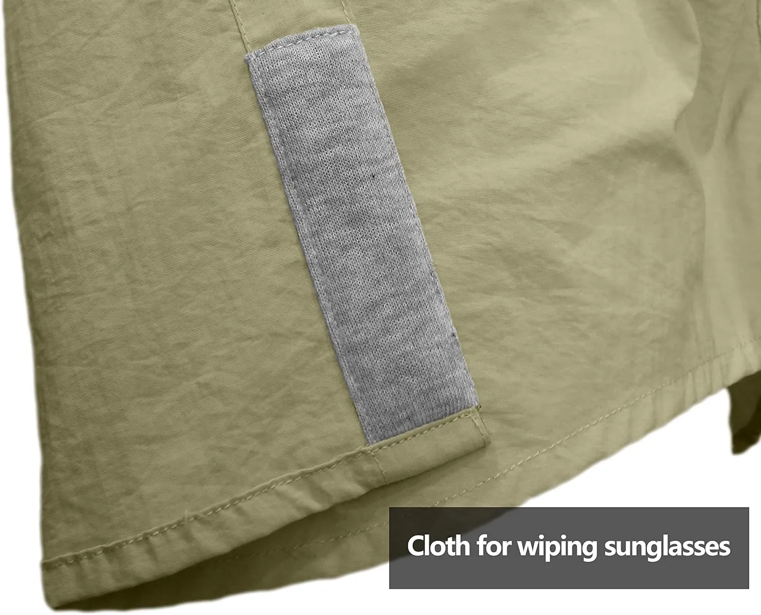 Little Donkey Andy Men's UPF 50  UV Protection Shirt, Long Sleeve Fishing Hiking Shirt