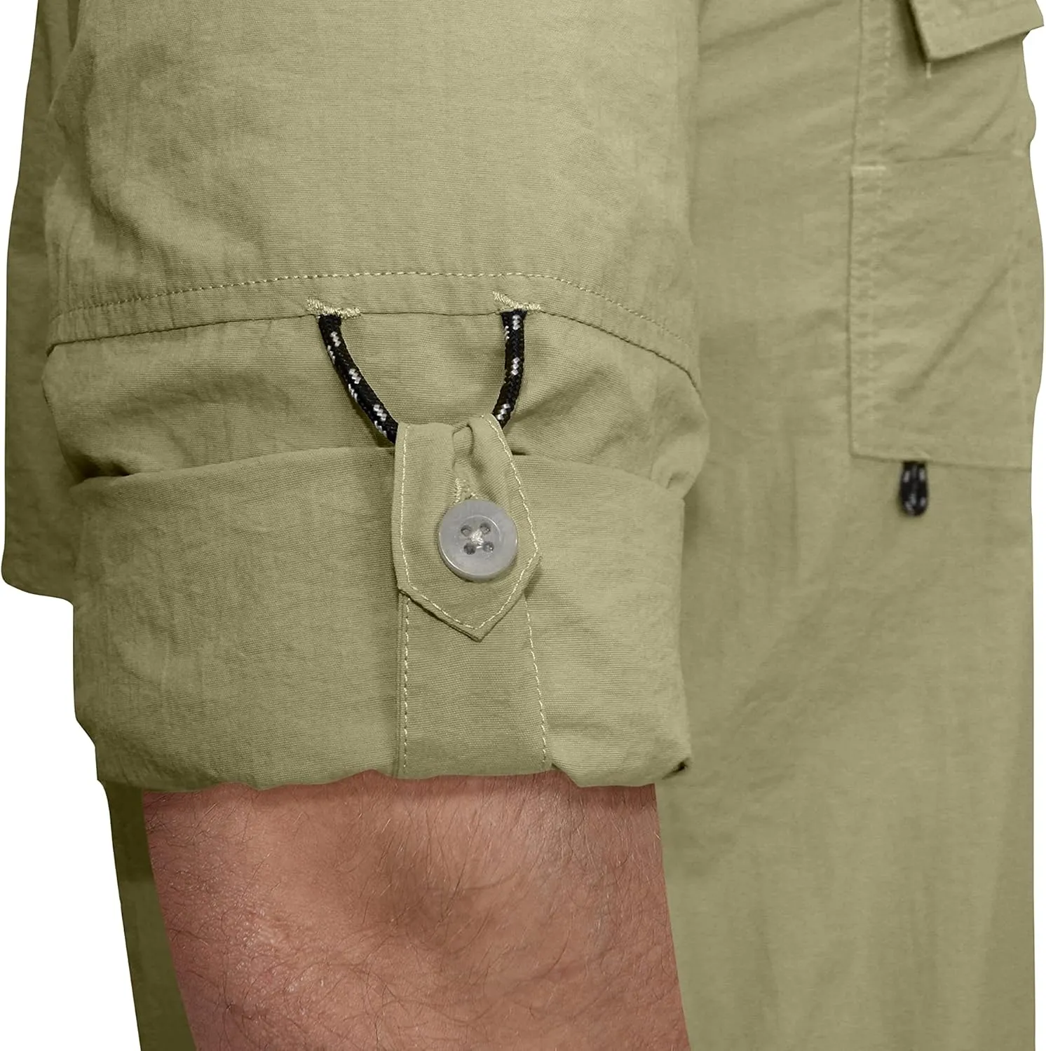 Little Donkey Andy Men's UPF 50  UV Protection Shirt, Long Sleeve Fishing Hiking Shirt