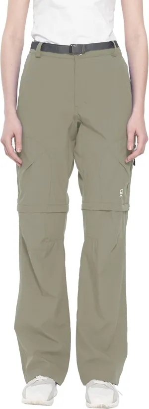 Little Donkey Andy Women's Convertible Hiking Pants Quick Dry Zip Off Shorts Lightweight Fishing Travel Trousers Silver Sage Size XL