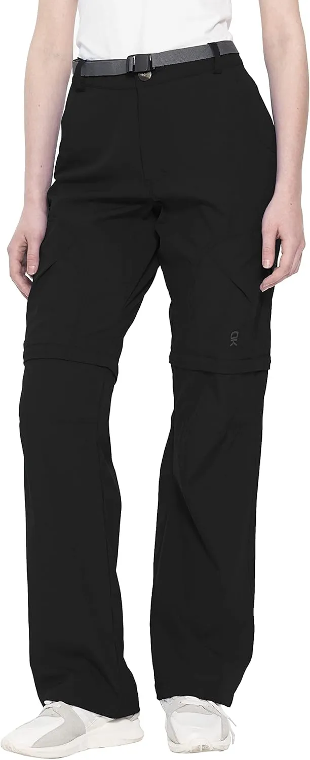 Little Donkey Andy Women's Convertible Hiking Pants Quick Dry Zip Off Shorts Lightweight Fishing Travel Trousers