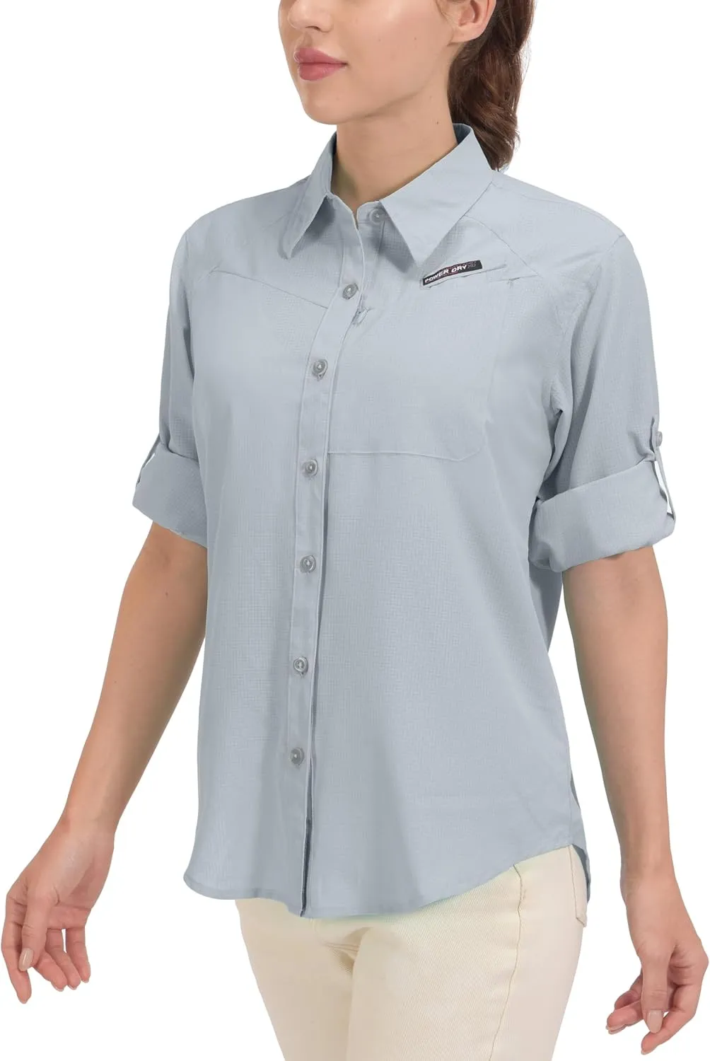 Little Donkey Andy Women's UPF 50 UV Protection Shirt, Breathable Long Sleeve Fishing Hiking Shirts, Quick Dry