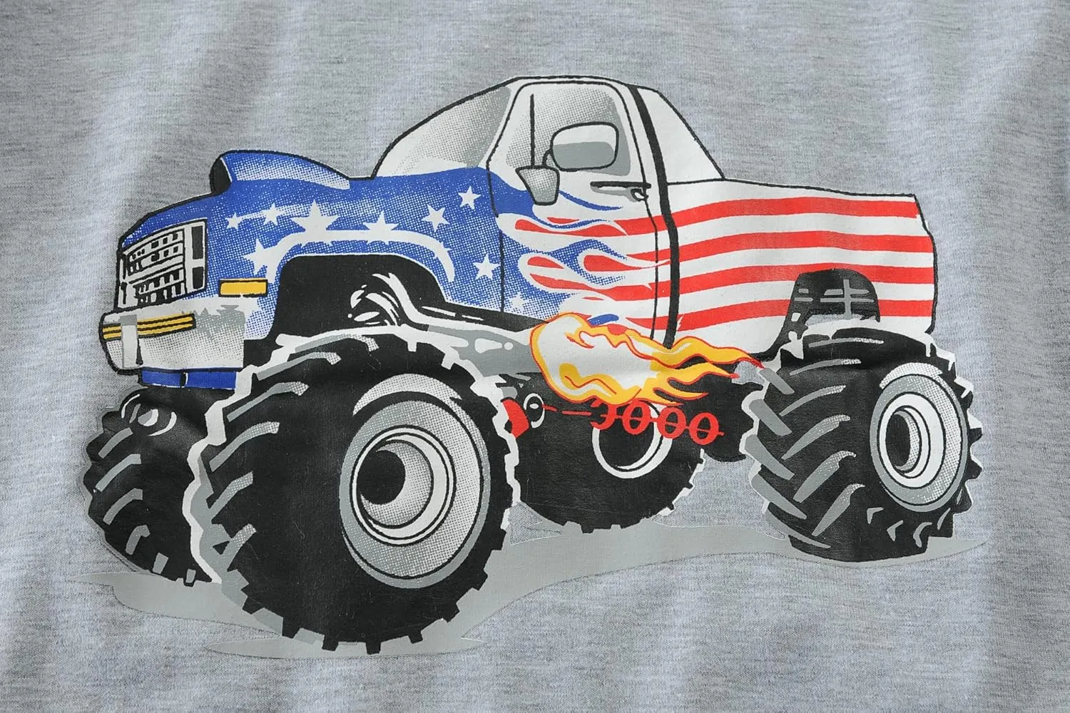 Little Hand Boy Pajamas Set Short Pjs Toddler Monster Truck Sleepwear Cotton Excavator Jammies Summer Clothes 2-7 Years