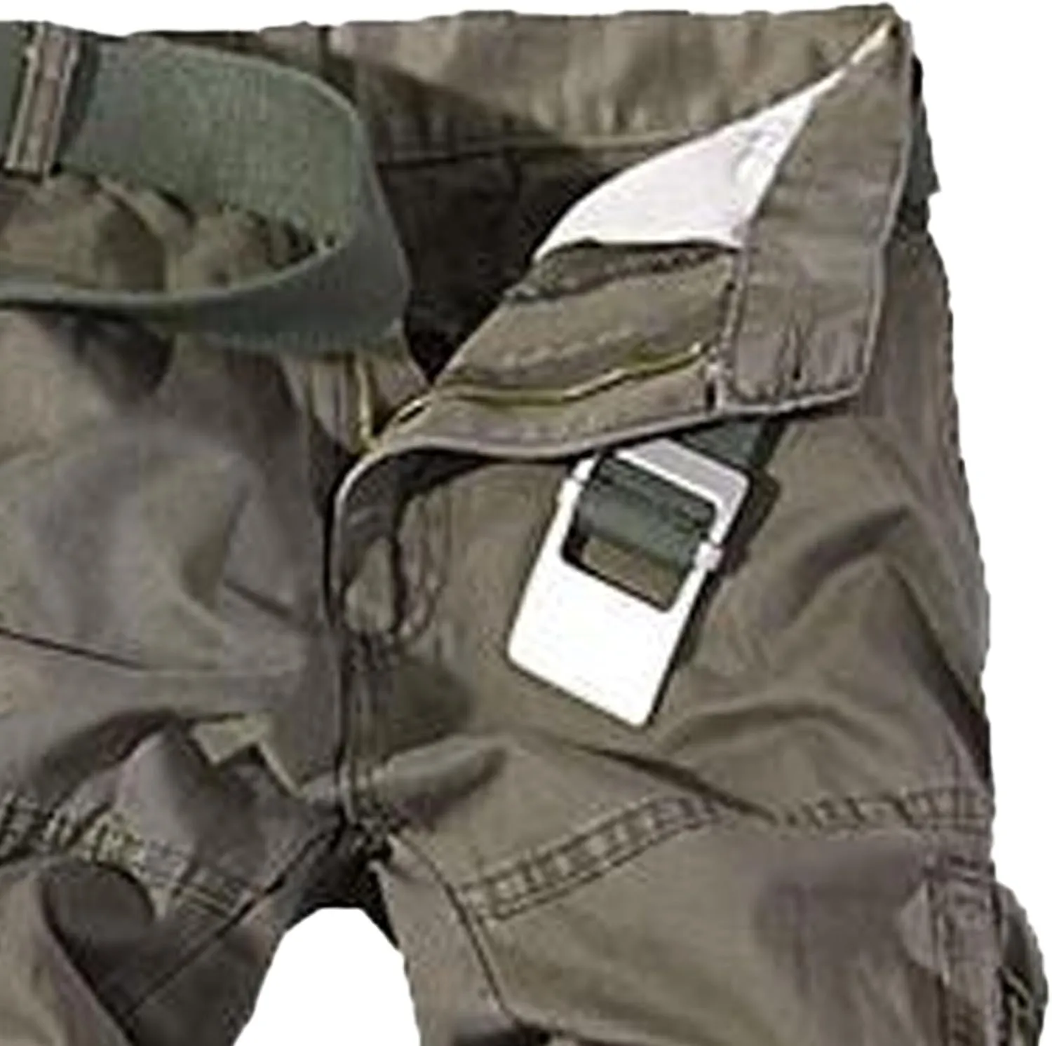 Maiyifu-GJ Men's Casual Cargo Pants Workout Joggers Pants Lightweight Multi-Pockets Cargo Sweatpants Athletic Hiking Trousers