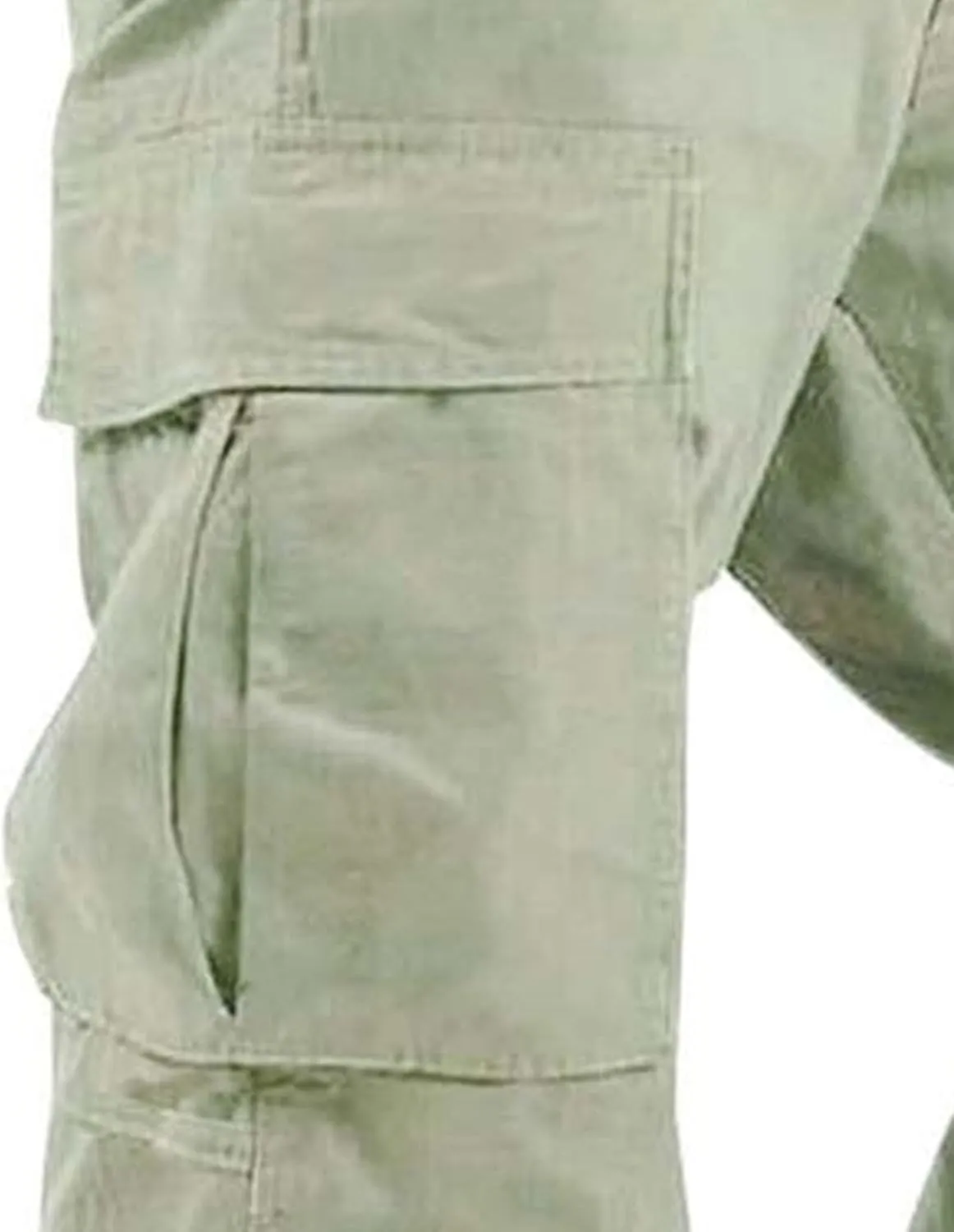 Maiyifu-GJ Men's Elastic Waist Cargo Pants Lightweight Multi-Pockets Hiking Long Trousers Casual Athletic Joggers Sweatpants