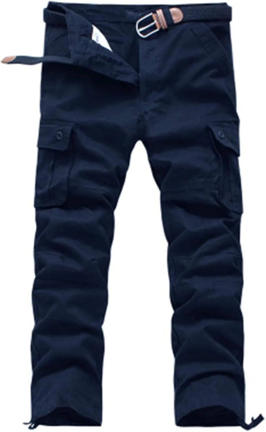 Maiyifu-GJ Men's Lightweight Hiking Cargo Pants Multi-Pocket Joggers Sweatpants Streetwear Casual Athletic Running Trousers