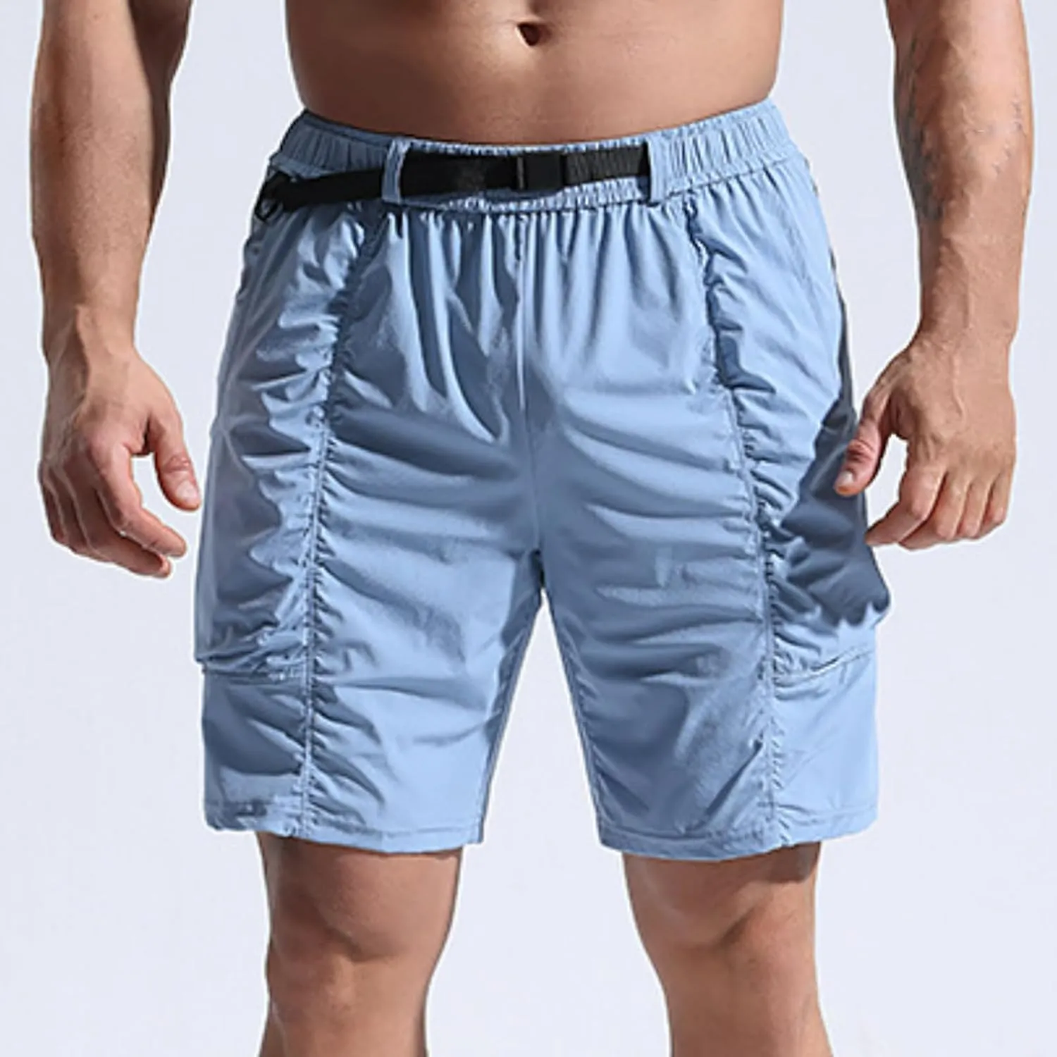 Men's Athletic Shorts Quick Dry Workout Gym Shorts Mens Running Shorts Summer Boys Casual Beach Shorts Breathable Fit