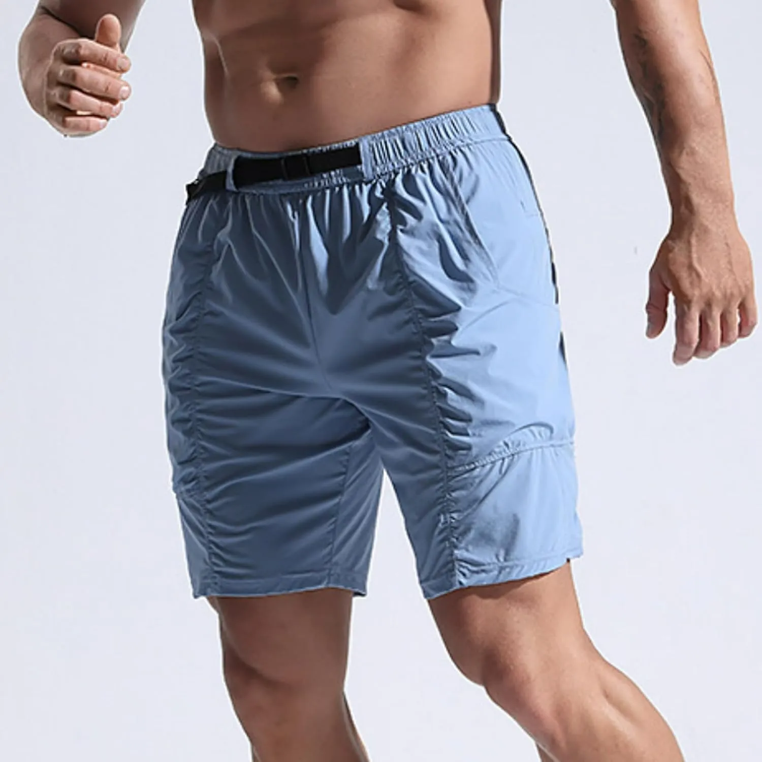 Men's Athletic Shorts Quick Dry Workout Gym Shorts Mens Running Shorts Summer Boys Casual Beach Shorts Breathable Fit