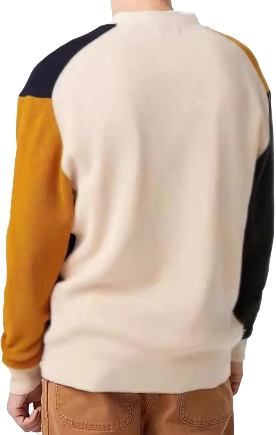 Men's Color Block Lightweight Open Sweater V Neck Button Down Casual Cardigans Fashion Knitted Cardigan Tops