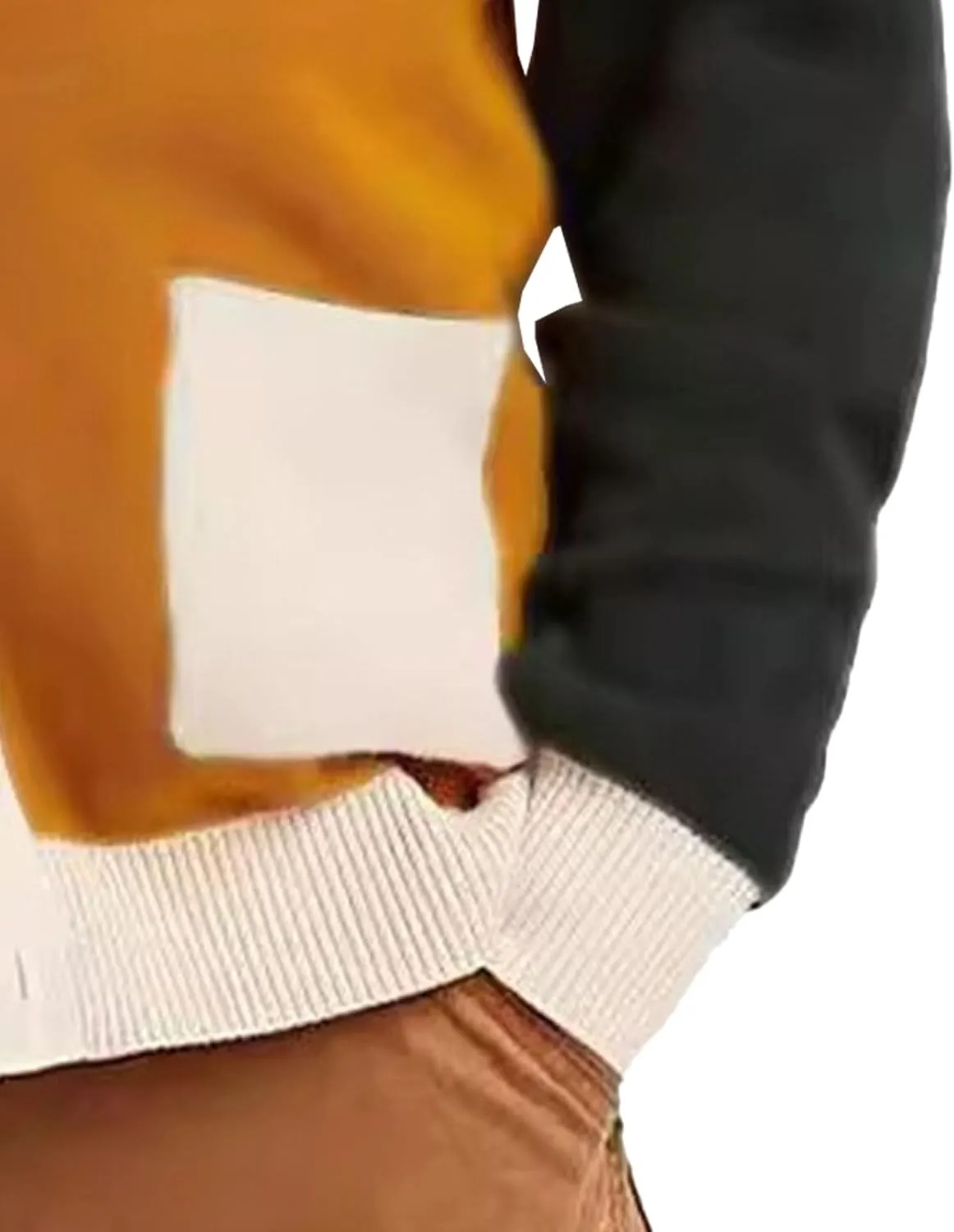 Men's Color Block Lightweight Open Sweater V Neck Button Down Casual Cardigans Fashion Knitted Cardigan Tops