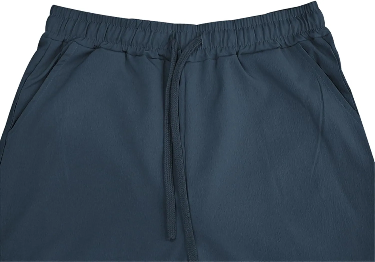 Mens Drawstring Elastic Waist Pants Linen Lightweight Casual Sweatpants Yoga Trousers Loose Fashion Beach Pajamas