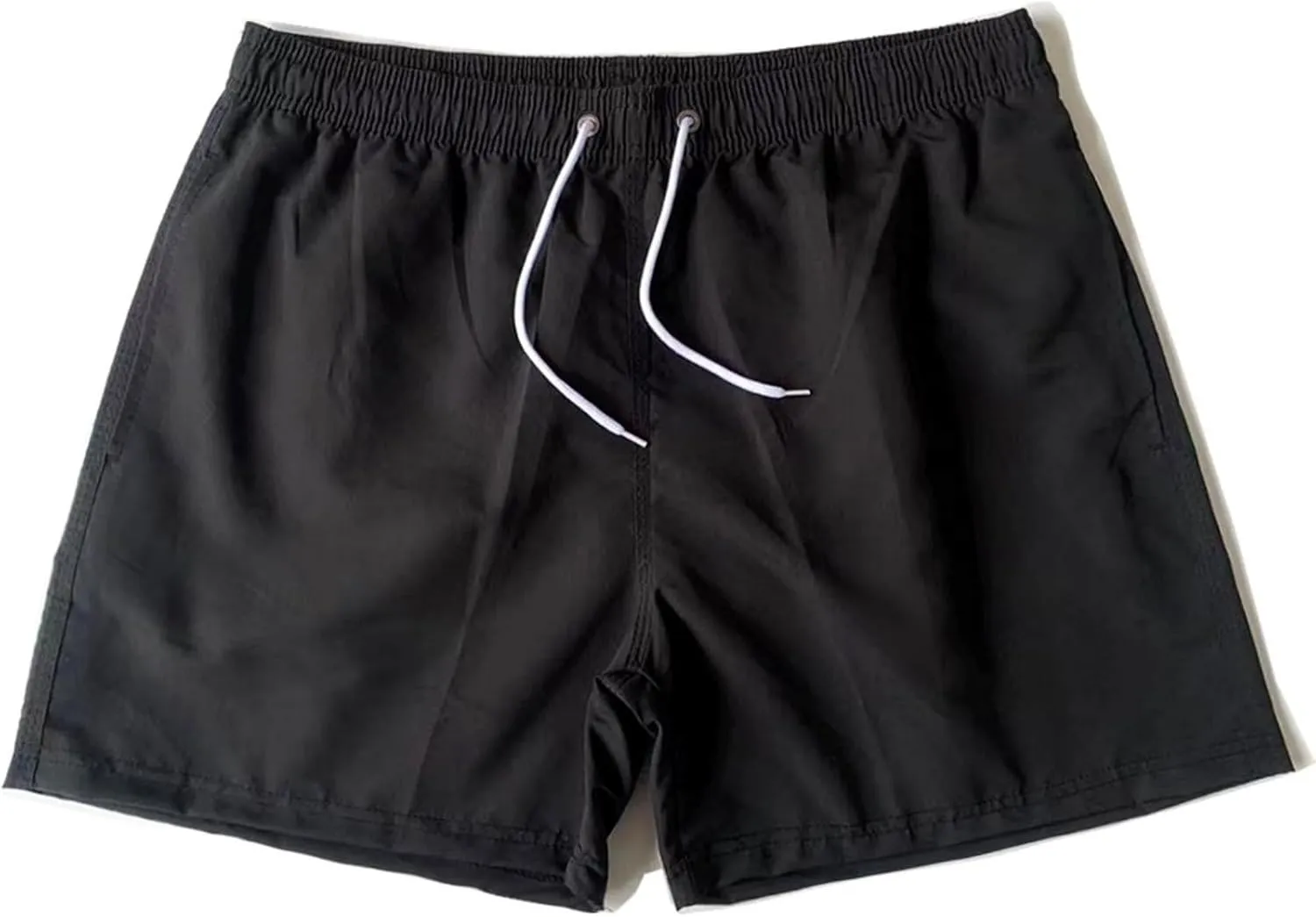 Men's Gym Workout Shorts Elastic Waist Quick Dry Athletic Short Pants Lightweight Running Basketball Shorts Pockets
