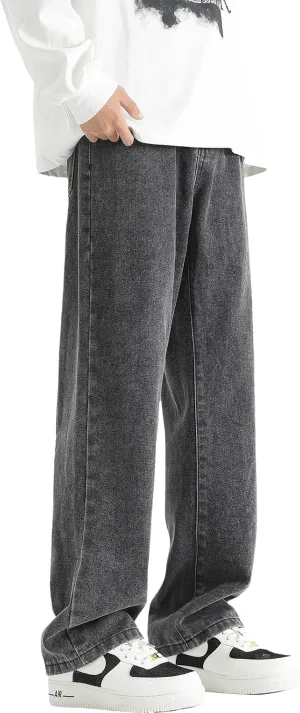 Men's Jeans Casual Athletic Pants Outdoor Work Clothing Breathable Loose Version