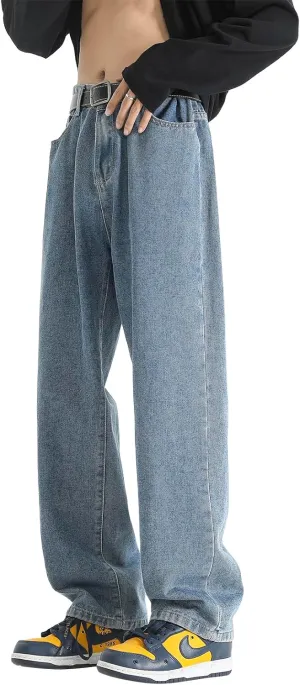 Men's Jeans Casual Athletic Pants Outdoor Work Clothing Breathable Loose Version