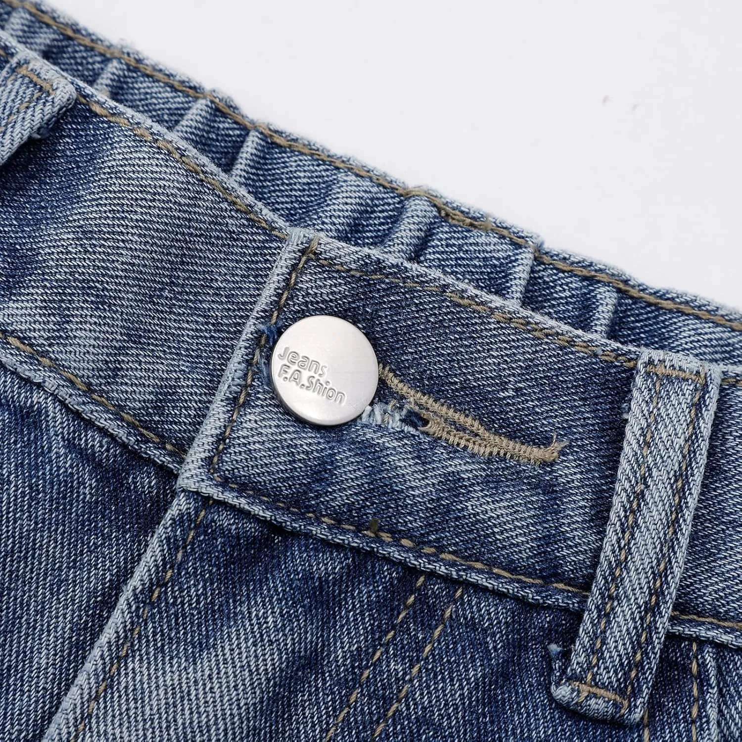 Men's Jeans Casual Athletic Pants Outdoor Work Clothing Breathable Loose Version