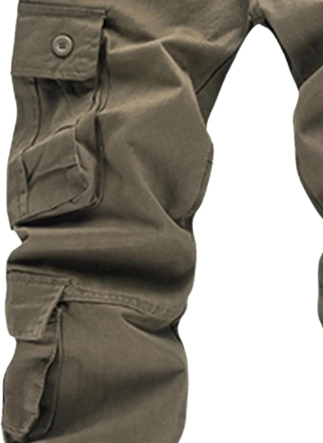 Men's Lightweight Hiking Pants Multi-Pocket Cargo Joggers Sweatpants Casual Athletic Running Joggers Trousers