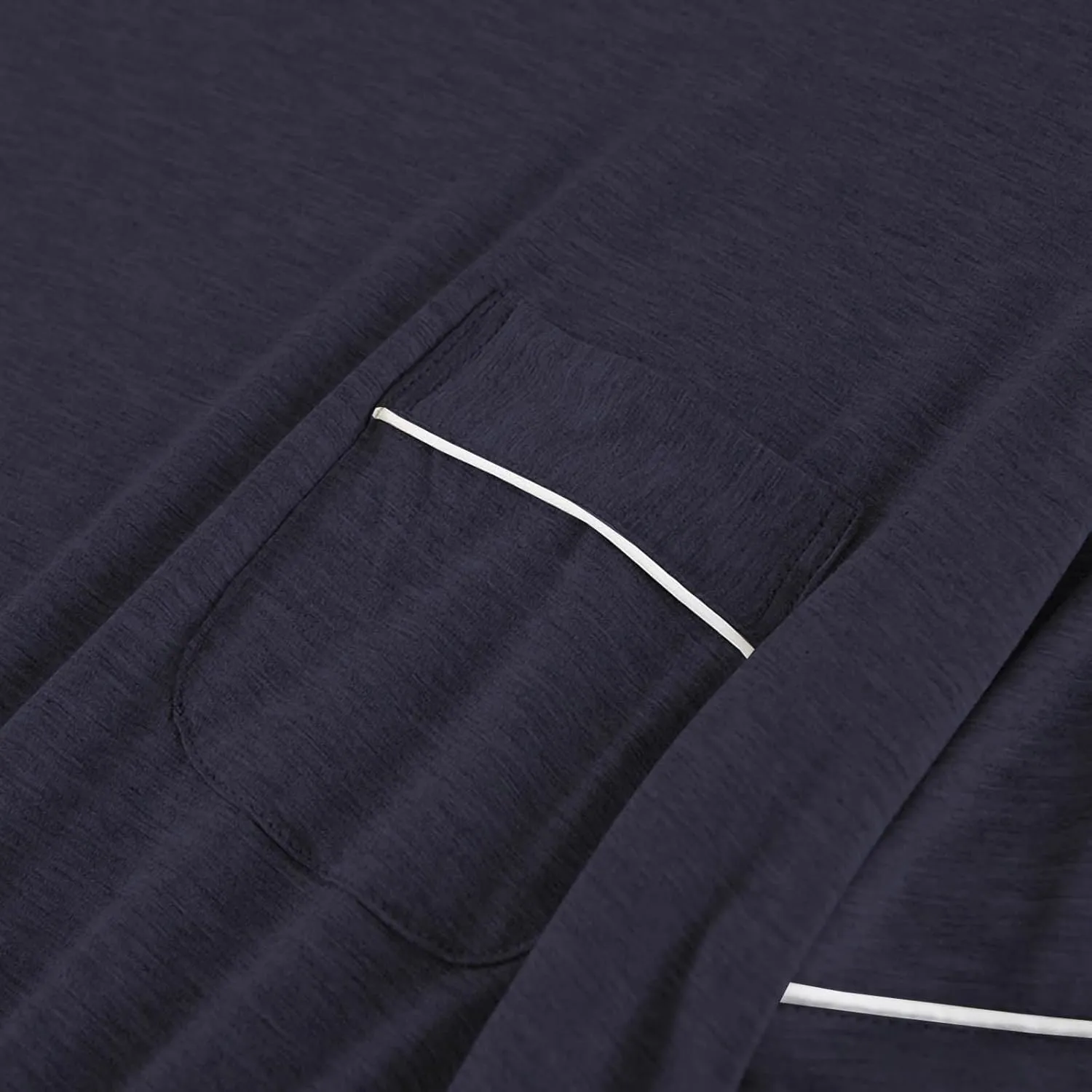 Mens Mordal Sleep T-Shirt V-Neck Pajamas Casual Loose Fit Undershirts Base Layer Tops Short Sleeve Loungewear
