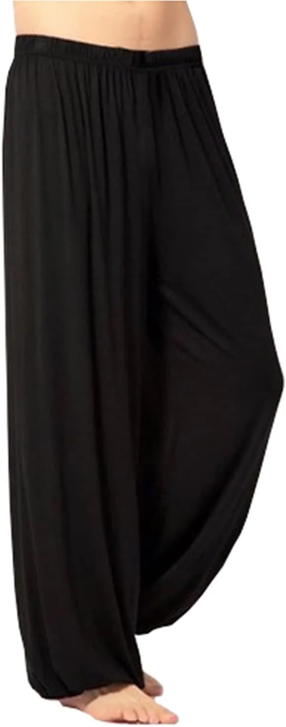 Mens Pajama Pants Modal Pajama Bottoms Plus Size Lightweight Loose Fit Lounge Pants PJ Sleepwear 2 Pockets