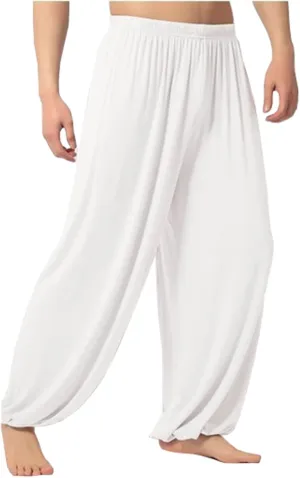 Mens Pajama Pants Modal Pajama Bottoms Plus Size Lightweight Loose Fit Lounge Pants PJ Sleepwear 2 Pockets