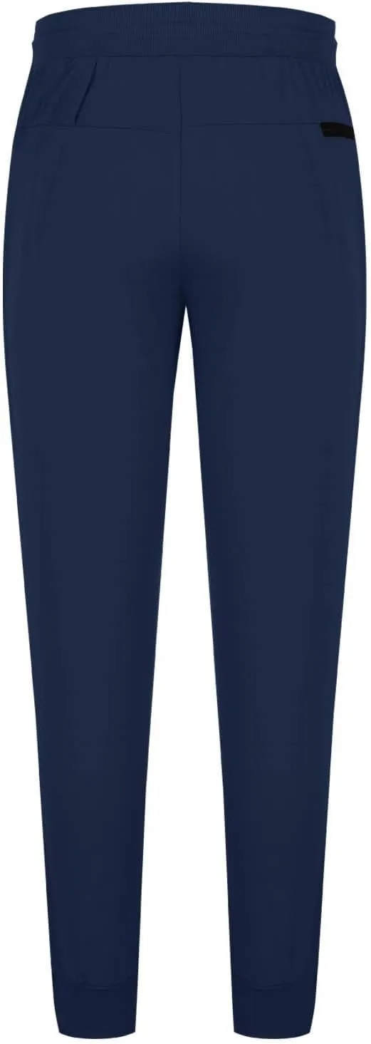 Mens Sweatpants Joggers Lightweight Elastic Waist Drawstring Athletic Gym Workout Hiking Trouser Casual Tapered Pants