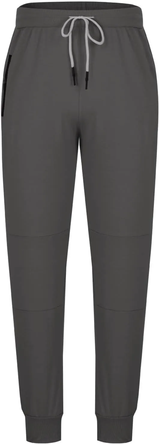 Mens Sweatpants Joggers Lightweight Elastic Waist Drawstring Athletic Gym Workout Hiking Trouser Casual Tapered Pants