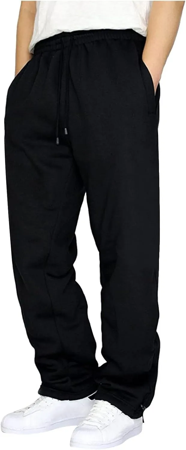 Mens Sweatpants Joggers Men's Athletic Running Pants Active Lightweight Workout Gym Loose Fit Sweatpants with Pockets