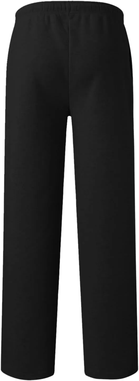 Mens Sweatpants with Pockets Mens Workout Jogger Drawsting Elastic aist Sweatpants Lightweight Solid Color Running Pants