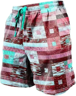 Mens Swim Trunks Quick Dry Board Shorts with Side Pockets and Mesh Lining Funny Swimwear Bathing Shorts Breathable Fit 2025