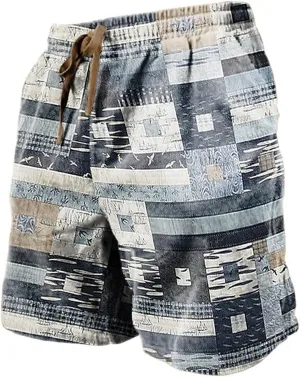 Mens Swim Trunks Quick Dry Board Shorts with Side Pockets and Mesh Lining Funny Swimwear Bathing Shorts Breathable Fit 2025
