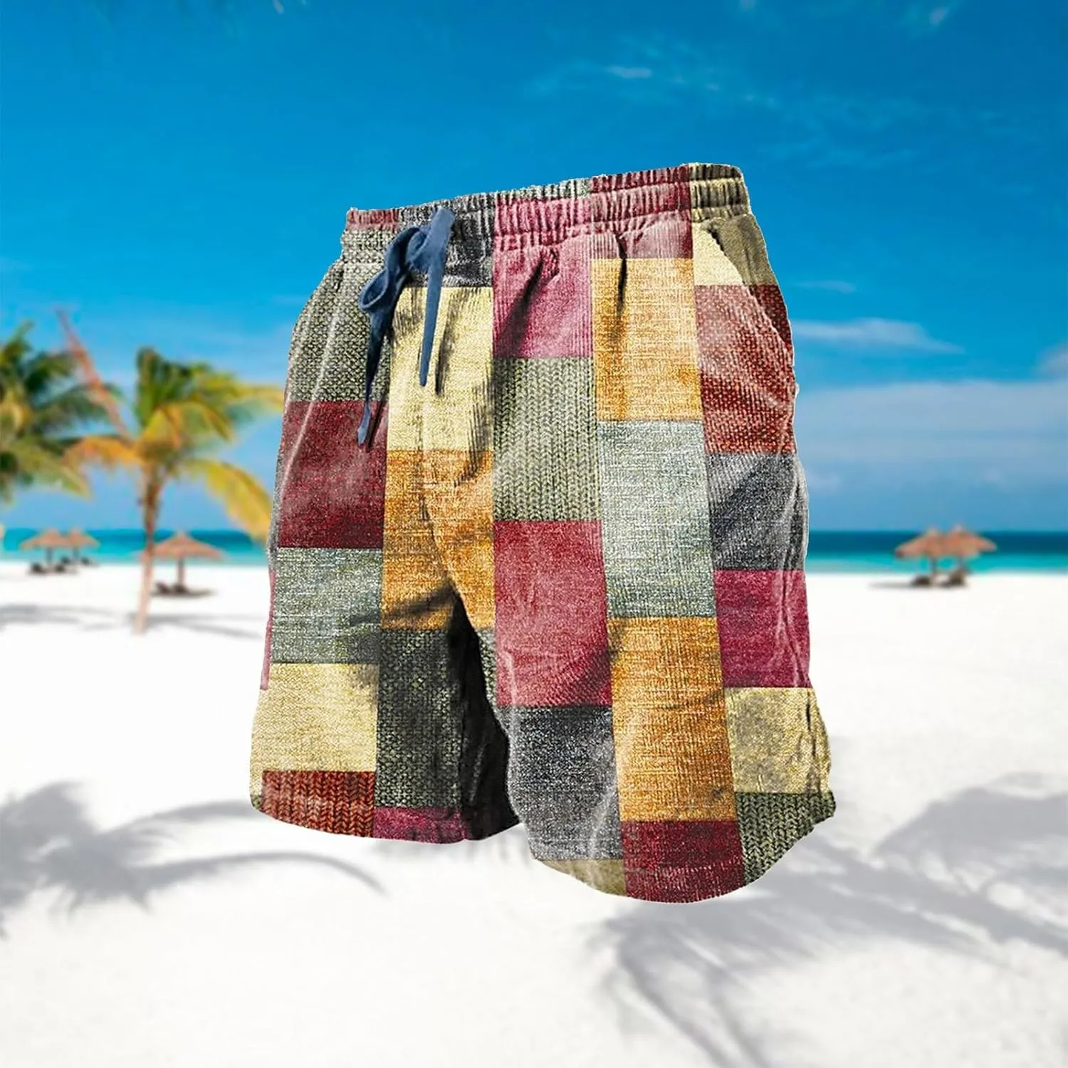 Mens Swim Trunks Quick Dry Board Shorts with Side Pockets and Mesh Lining Funny Swimwear Bathing Shorts Breathable Fit 2025