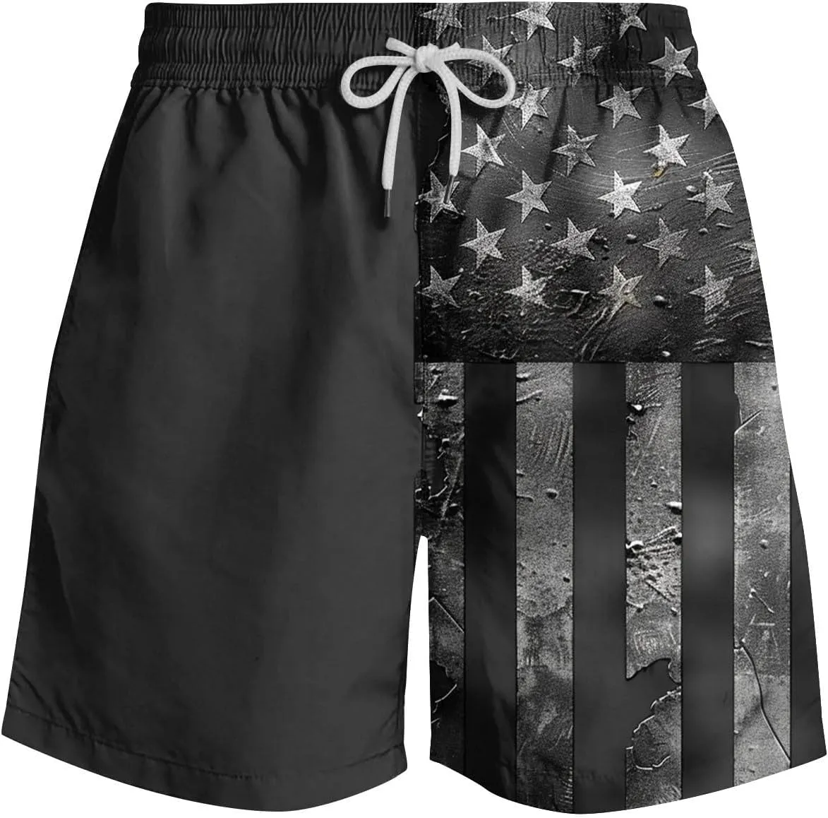 Mens Swim Trunks Quick Dry Swimming Board Shorts Breathable Fit Hawaii Beach Shorts Bathing Suits with Pockets