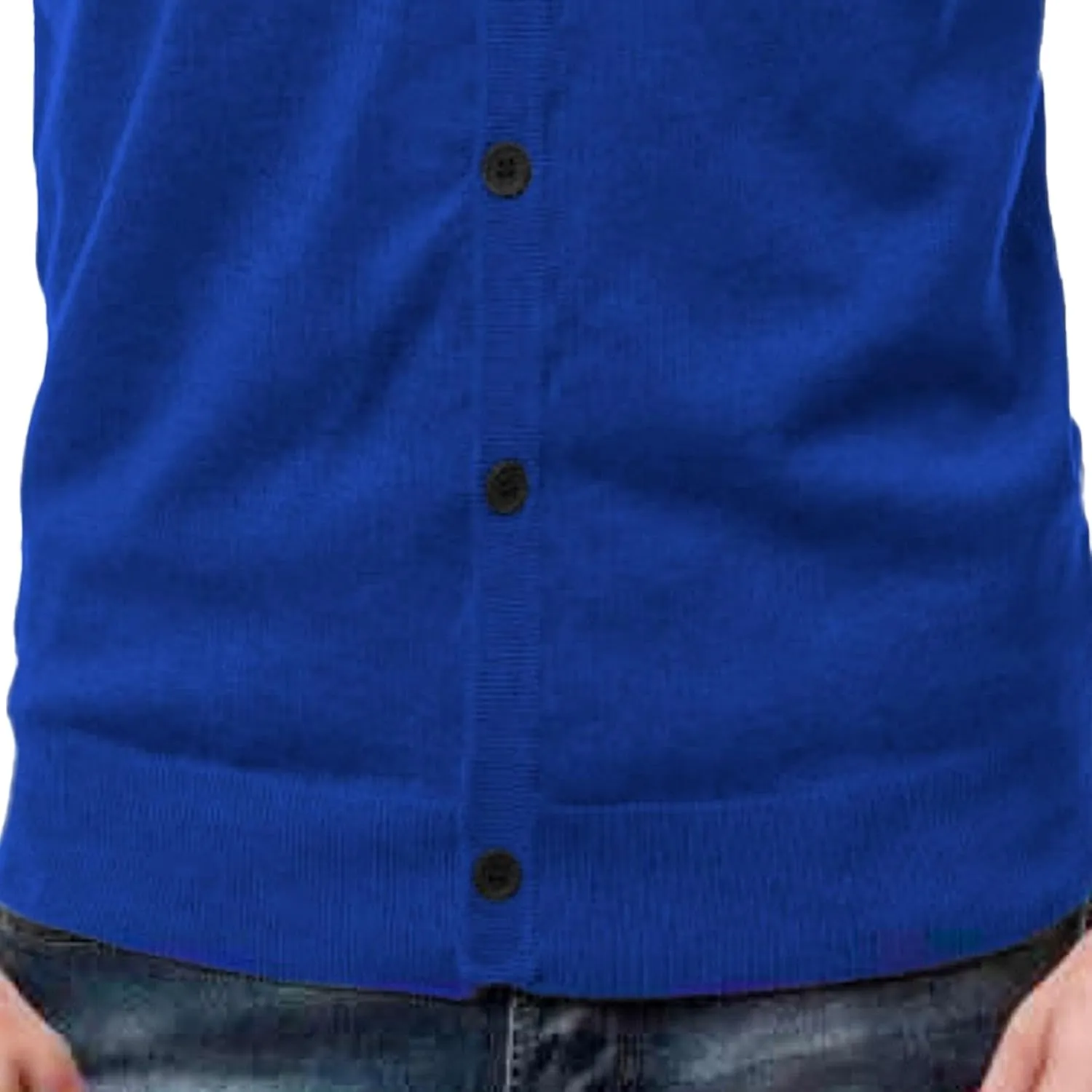 Men's V Neck Casual Lightweight Cardigan Soft Long Sleeve Sweaters Pocket Button Down Knitted Open Sweater