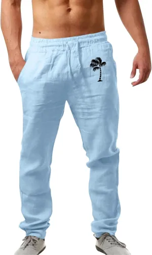 Mens Workout Cargo Sweatpants Fit Sport Pants Lightweight Tactical Pant Hiking Jogger with Multi-Pocket Men Outdoor