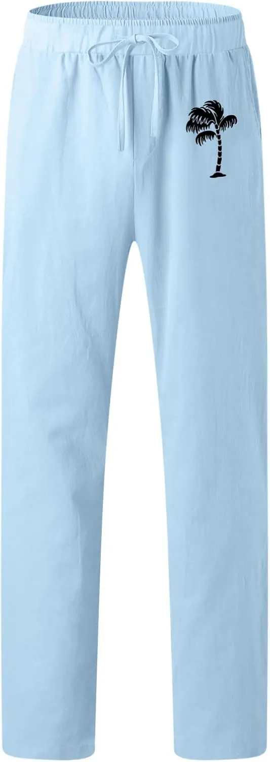 Mens Workout Cargo Sweatpants Fit Sport Pants Lightweight Tactical Pant Hiking Jogger with Multi-Pocket Men Outdoor