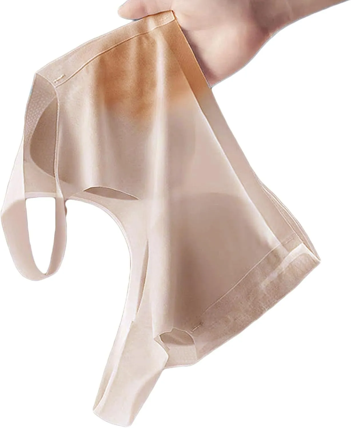 Mmoneyake Bras for Women Comfort Seamless Ice Silk Gathering Bras Anti-Sagging Breasts Bra Wireless Everyday Bras Underwear