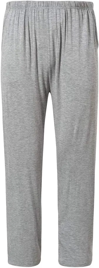 MoFiz Men's Modal PJ Bottom Jersey Knit Pajama/Lounge Pants Sleepwear