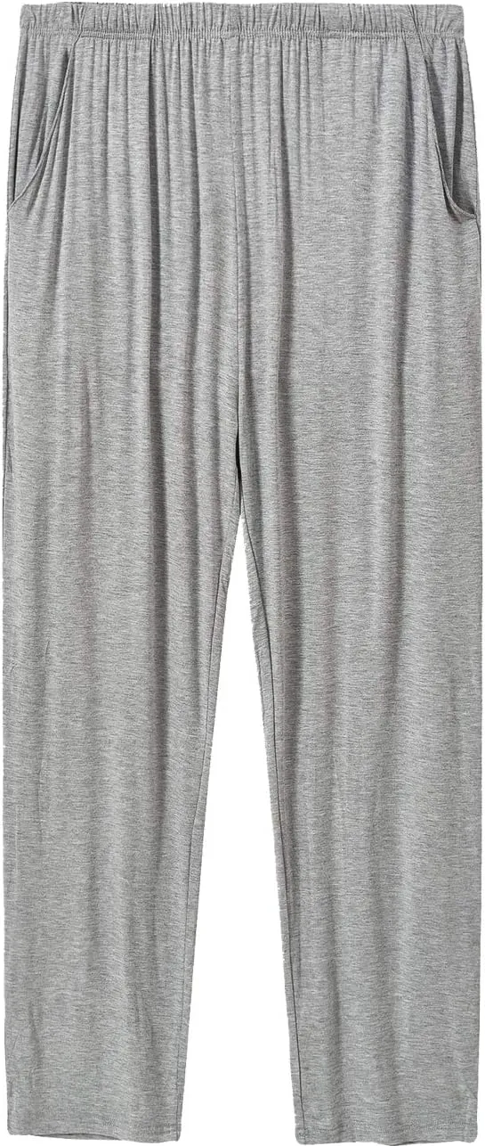 MoFiz Men's Modal PJ Bottom Jersey Knit Pajama/Lounge Pants Sleepwear